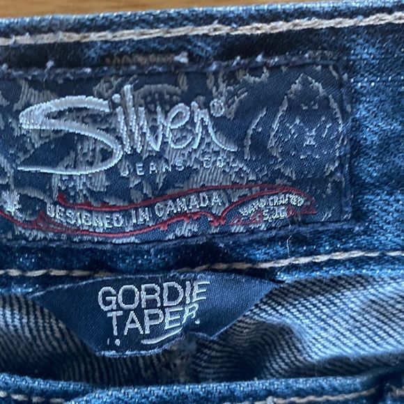 Silver jeans Men’s Gordie taper size 34 - Picture 4 of 9